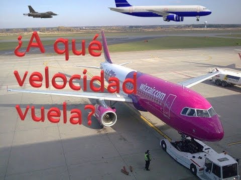 A que velocidad viaja un avión de pasajeros